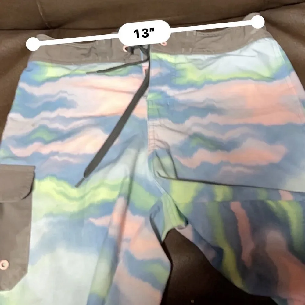 Boys Art Class Swim Trunks Size 12 Multi-color